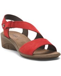 TJ Maxx - Suede Wedge Sandals For Leather/Suede - Lyst