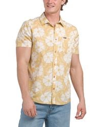 TJ Maxx - Kimura Short Sleeve Button Down Shirt For Cotton - Lyst