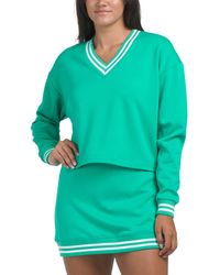 TJ Maxx - Off Court V-Neck Long Sleeve Top For Spandex/Polyester/Rayon - Lyst