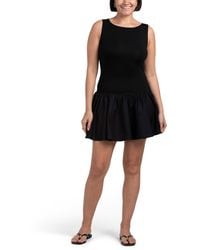 TJ Maxx - Helene Mini Drop Waist Dress For Spandex/Cotton - Lyst