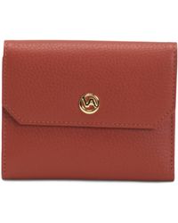 TJ Maxx - Leather Triple Entry Medium Tooled Wallet - Lyst