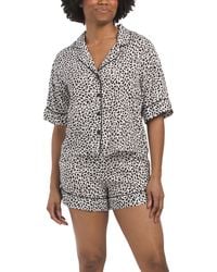 TJ Maxx - 2Pc Kine Shorty Pajama Set For Rayon - Lyst
