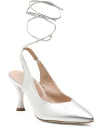 TJ Maxx - Leather Slingback Heels For - Lyst