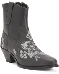 TJ Maxx - Leather Cains Ville Western Booties For - Lyst