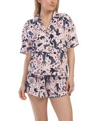 TJ Maxx - 2Pc Tequila Sun Notch Collar Sleep Set For Spandex/Polyester - Lyst
