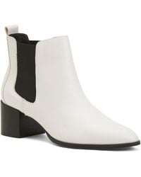 TJ Maxx - Leather Melissa Chelsea Boots For - Lyst