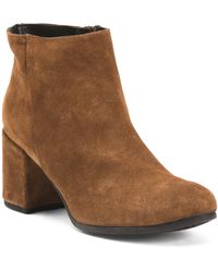 TJ Maxx - Suede Heeled Booties For - Lyst