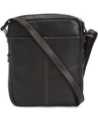 TJ Maxx - Buffalo Leather Voyager Slim Crossbody With Zip Pocket For - Lyst