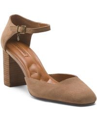 TJ Maxx - Suede Kanira Heeled Mules For - Lyst