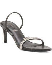 TJ Maxx - Leather Bowie 65 Slingback Heeled Sandals For - Lyst