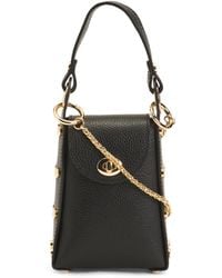 TJ Maxx - Leather Studded Phone Holder Crossbody For Leather - Lyst