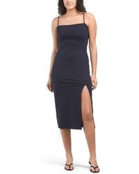 TJ Maxx - String Slit Dress For Nylon/Spandex - Lyst