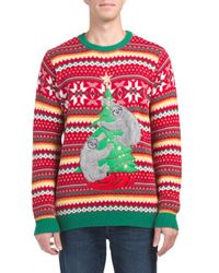 christmas sweater tj maxx