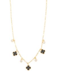 TJ Maxx - 18Kt Plated Sterling Multi Clover Necklace For - Lyst