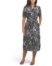 TJ Maxx - Linen Blend Zaria Dress For Polyester/Linen/Rayon - Lyst