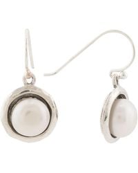 TJ Maxx - Sterling Freshwater Pearl Earrings - Lyst
