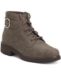 TJ Maxx - Suede Bradley Side Zip And Lace Up Comfort Boots For - Lyst