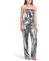 TJ Maxx - Andy Sequin Jumpsuit For Polyester - Lyst