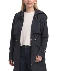 TJ Maxx - Hooded Raincoat, Nylon/Polyester - Lyst