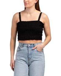 TJ Maxx - Basic Singlet Crop Top For Cotton/Linen - Lyst