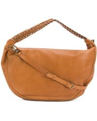 TJ Maxx - Leather Crescent Slouchy Braided Handle Hobo For - Lyst