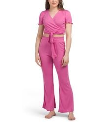 TJ Maxx - Summer Lovin Lounge Set For Polyester/Rayon - Lyst