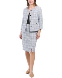 TJ Maxx - Jacket And Skirt Suit Set For Polyester - Lyst