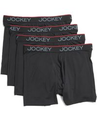 TJ Maxx - 4Pk Boxer Briefs With Chafe Proof Pouch For Spandex/Polyester - Lyst