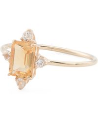 TJ Maxx - 14Kt Madeira Citrine Ring - Lyst