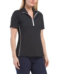 TJ Maxx - Upf 50 Keep It Covered Short Sleeve Golf Top For Nylon - Lyst