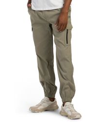 TJ Maxx - Exist Block Logo Cargo Joggers For Nylon/Spandex - Lyst
