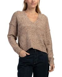 TJ Maxx - Malani V-Neck Cropped Pull Over Sweater For Spandex/Cotton/Polyester - Lyst