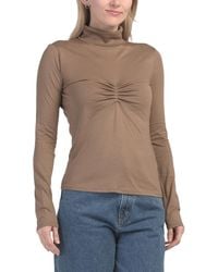 TJ Maxx - Pima Cotton Blend Eris Turtleneck Top For - Lyst