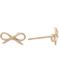 TJ Maxx - 14Kt Petite Bow Stud Earrings - Lyst