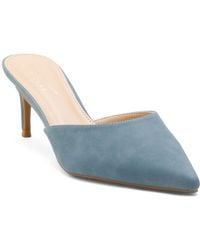 TJ Maxx - Kosar Heeled Mules For Suede - Lyst