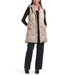 TJ Maxx - Genuine Leather Quilted Puffer Jacket For Nylon/Polyester/Leather - Lyst