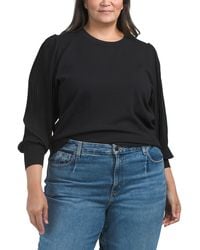 TJ Maxx - Plus Sweater Knit Top For Polyester/Rayon - Lyst