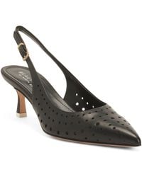 TJ Maxx - Leather Flynn Perforated Slingback Heels For - Lyst