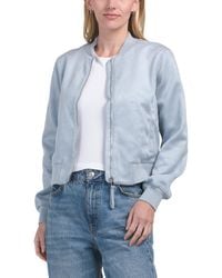 TJ Maxx - Faux Suede Ribbed Jacket, Spandex/Cotton/Polyester - Lyst