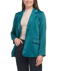 TJ Maxx - Satin Blazer For Spandex/Polyester - Lyst