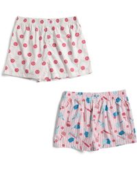 TJ Maxx - 2Pk Pickle Ball Print Boxer Shorts For Cotton - Lyst