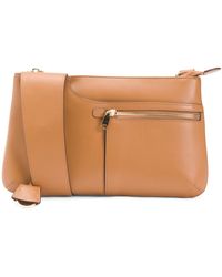 TJ Maxx - Leather Small Pockets Icon Zip Top Crossbody, Leather - Lyst