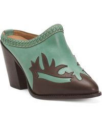 TJ Maxx - Leather Overlay Mules For - Lyst