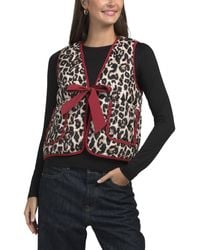 TJ Maxx - Tie Front Vest, Polyester - Lyst