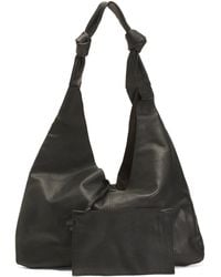 TJ Maxx - Leather Side Knots Hobo Handbag For - Lyst