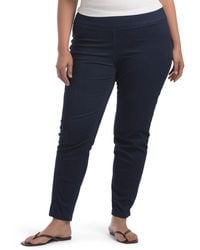 TJ Maxx - Plus Pull On Stretch Denim Pants For Spandex/Cotton/Polyester - Lyst