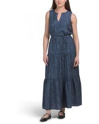 TJ Maxx - Iris Paisley Maxi Dress For Nylon/Viscose - Lyst