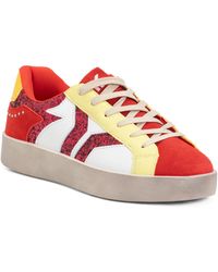 TJ Maxx - Leather And Glitter Wing Play Sneakers For Leather/Suede - Lyst