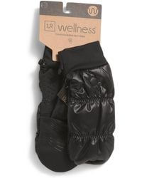 TJ Maxx - All Weather Puffer Flip Mittens For Polyester - Lyst