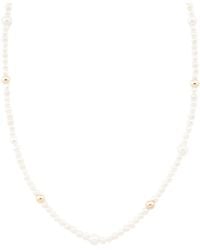 TJ Maxx - 14Kt Mini Freshwater Pearl Necklace - Lyst